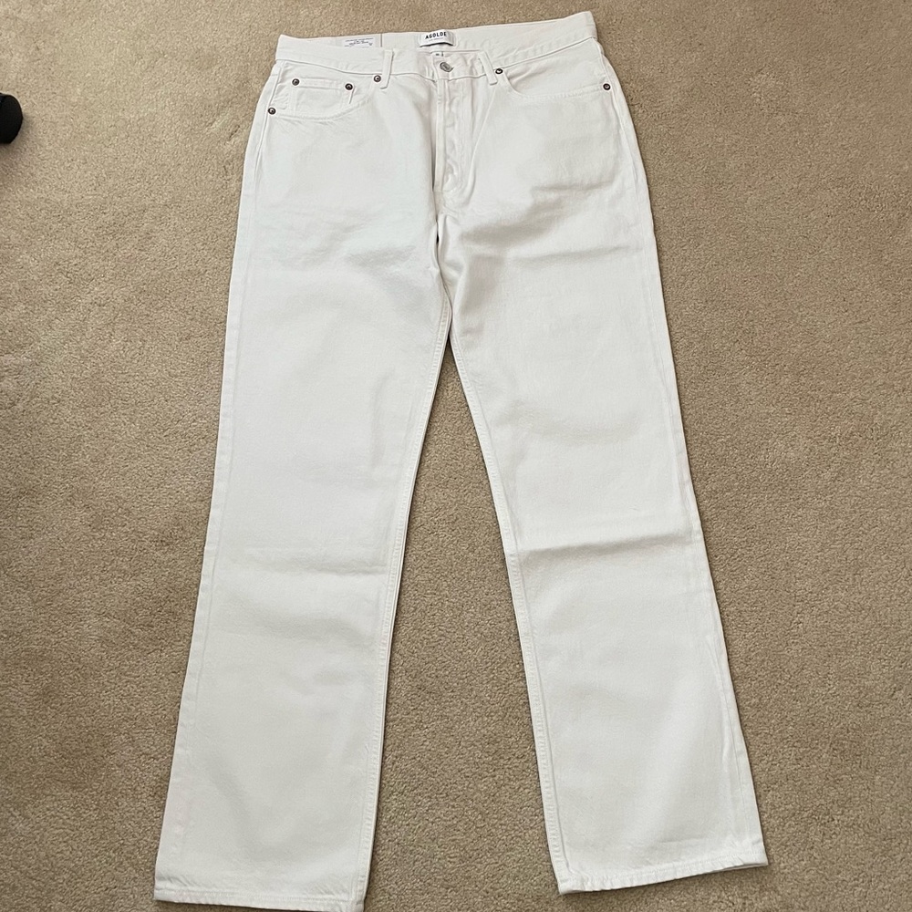 Agolde Lana Vintage Straight Jean (size 30)